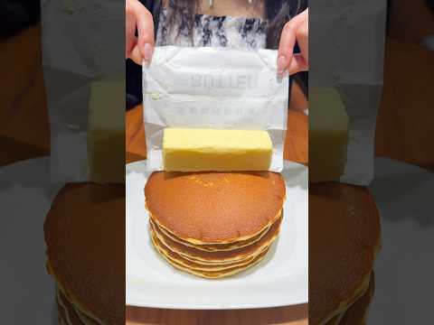 バターまるごと1本パンケーキ #japanesefood