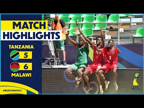 HIGHLIGHTS | Tanzania 🆚 Malawi  - #BSAFCON2024 - 7TH Place Match