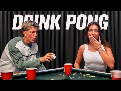 DRINK PONG🍺BEVI o RISPONDI a DOMANDE SGRAVATE😬