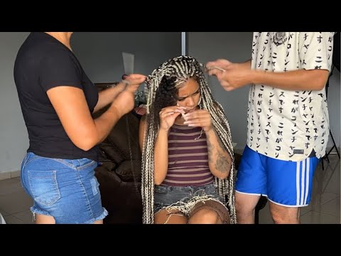 TRATAMENTO PÓS TRANÇAS| do cabelo seco e ressecado ao cabelo hidratado e saudável✨