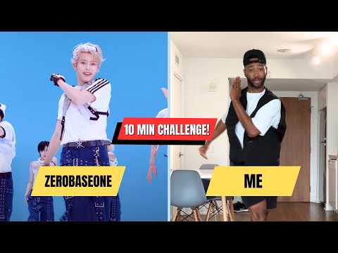 Trying To Learn ZEROBASEONE 제로베이스원 'GOOD SO BAD' Dance in 10MINS!