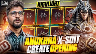 ANUKHRA X-SUIT CRATE OPENING HIGHLIGHTS || #crateopening #ucspin #bgmi
