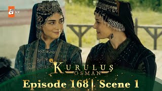 Kurulus Osman Urdu | Season 2 Episode 168 Scene 1 | Fatah aur bache ke khabar...