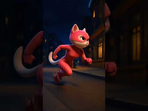 😱🐾 They laughed at them for falling off the bike🐾🤯 #cat #ai