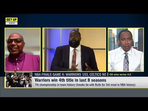 Stephen A., Charles Barkley & Perk entertain us with some NBA Finals reactions  | Get Up video clip