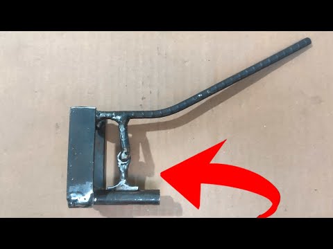 DIY Welding Project: Turning Scrap Iron Into a Useful Tool | Easy Metalworking Idea