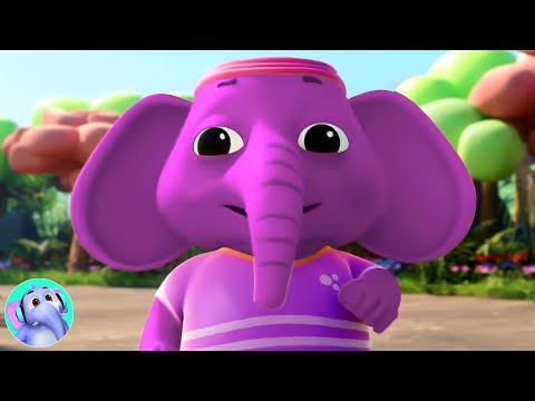 एक मोटा हाथी, Ek Mota Hathi Song + More Hindi Nursery Rhymes & Animated Cartoon For Toddlers