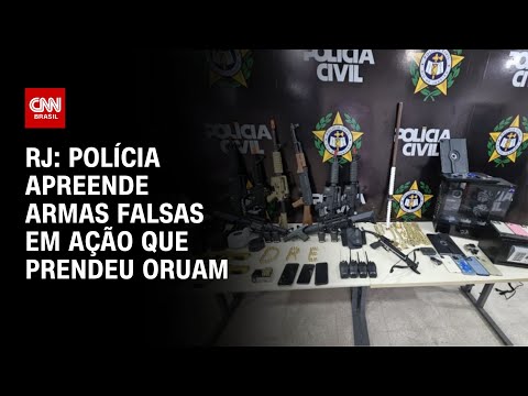 ​RJ: Polícia apreende armas falsas em ação que prendeu Oruam | LIVE CNN