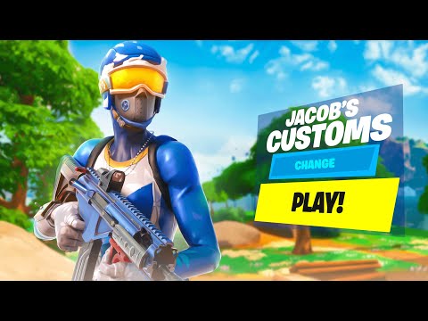 🔴Fortnite FASHION SHOW CUSTOMS GAMES - VBUCK PRIZES