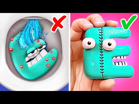 Don’t Flush This Alphabet Lore Letter 😱 Best Alphabet Lore Crafts and Fidgets