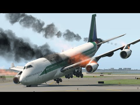 Fiery Christmas Day Plane Crash in Azerbaijan During Emergency Landing | XP12