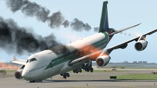 Fiery Christmas Day Plane Crash in Azerbaijan During Emergency Landing | XP12