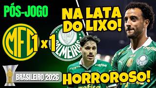PÓS-JOGO | MIRASSOL 1X1 PALMEIRAS | BRASILEIRÃO 2026 | AO VIVO
