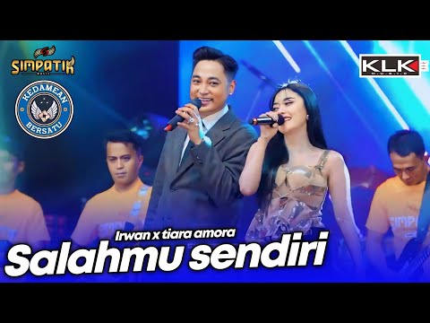 SALAHMU SENDIRI - IRWAN X TIARA AMORA - LIVE SIMPATIK MUSIC KLK AUDIO - PEMUDA ARENDA KEPULANGAN