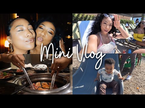 Mini VLOG | BDay Dinner at Palo Santo + Japanese BBQ with a Toddler + Park Day | Morgan Taylor