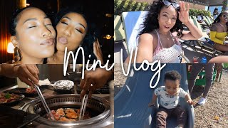 Mini VLOG | BDay Dinner at Palo Santo + Japanese BBQ with a Toddler + Park Day | Morgan Taylor