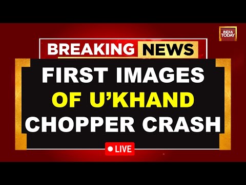 Uttarakhand Helicopter Crash LIVE: First Images Of Chopper Crash | Kedarnath | Pushkar Singh Dhami