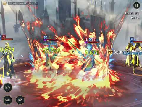 Ignatius HP Burn does not land on Madame Serris. 100% skill, fully booked.