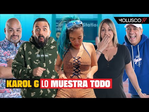 Karol G se deja poco a la imaginación con calientes fotos. Molu y el corillo reaccionan