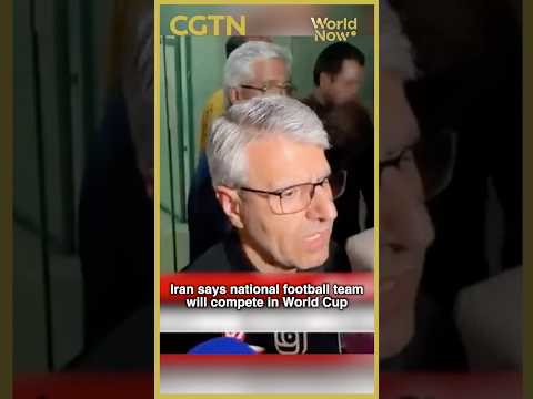 Iran says national football team will compete in World Cup#worldnow