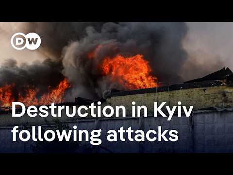 Russia launches some of the biggest air attacks on Kyiv since start of war | DW News