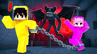 Minecraft'ta 2 SALAK ZİNCİRLERLE BAĞLANARAK KORKU MODLARINI AVLADIK!