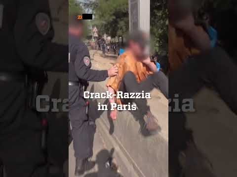 Französische Polizei findet Drogen-Depot bei Kontrolle #zdfinfo #polizei #frankreich
