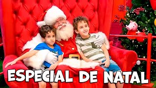 ESPECIAL DE NATAL com PAULINHO E TOQUINHO - Papai Noel, Carrinhos - Vídeo Infantil para Crianças