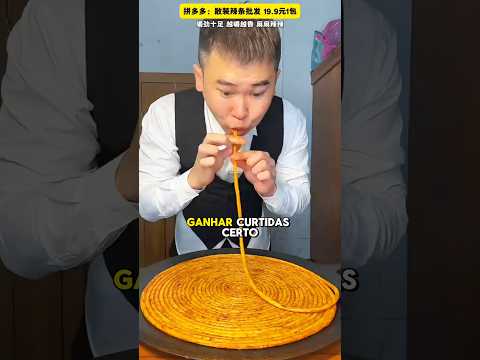 O pai experimentou o MAIOR MIOJO DO MUNDO… e se arrependeu 😱🍜 #shorts