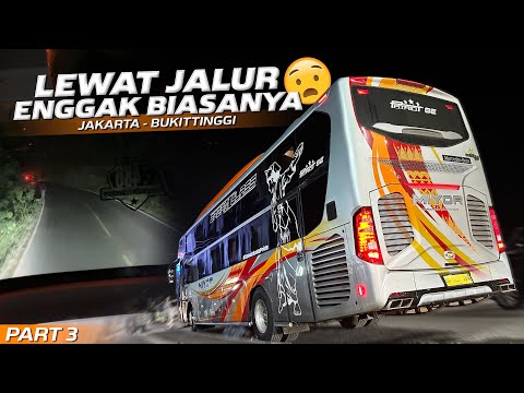 LHO KOK JALURNYA BEDA, ADA APA NIH⁉️Trip Bekasi - Bukittinggi with MIYOR PART 3