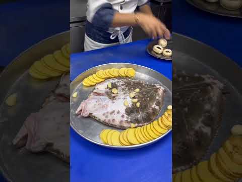 Kalkan balığı fırında Turbot fish in the oven