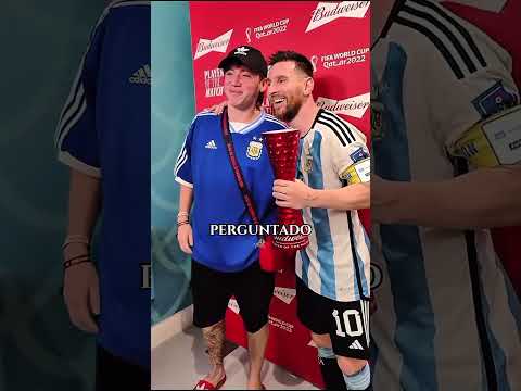 Por que Messi nunca toca em mulheres que não são suas?
