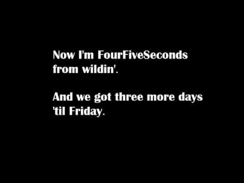 Rihanna - Four Five Seconds ft. Kanye West & Paul McCartnery [LYRICS]