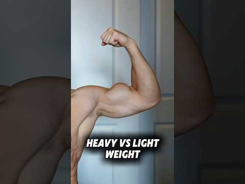 Heavy vs Light Weight馃憖Click for the FULL VIDEO #bernardorebeil #fitness #gym