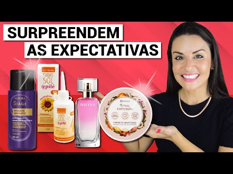 Produtos que SUPERARAM as minhas EXPECTATIVAS!