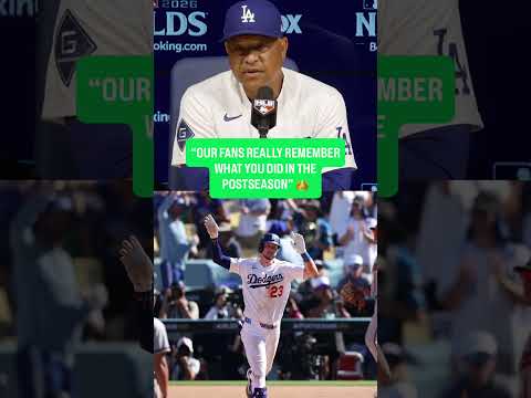 Dave Roberts says Kyle Tucker can save his 2026 season in October 🙏