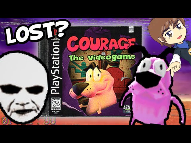 I found the LOST Courage The Cowardly Dog Game? - ConnerTheWaffle