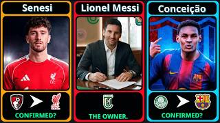 🚨 Confirmed Transfer Summer 2026 🔥 Summer 2026 Transfer News | Messi,  Senesi, Conceição & More