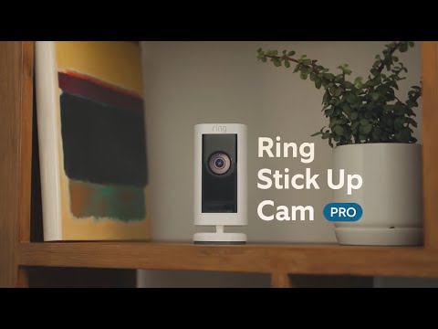 Ring Stick Up Cam Pro | 1080p HDR Video, 3D Motion Detection, and Enhanced Two-Way Talk