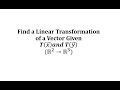 Linear Transformations and Vector Operations