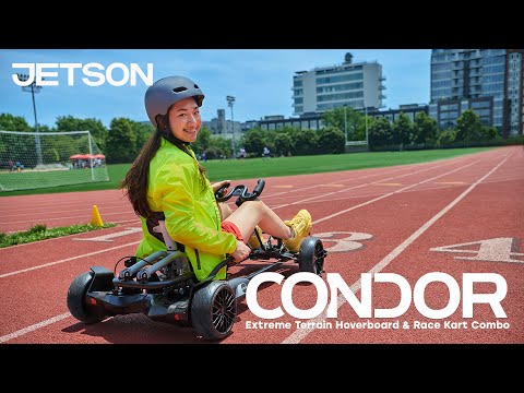 Jetson Condor - Extreme Terrain Hoverboard & Race Kart Combo