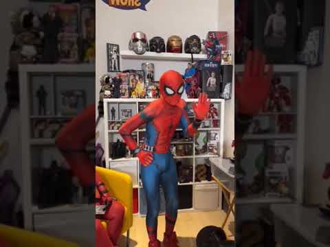 Belly Dancer😅❤️ #spiderman #peterparker #marvel #deadpool #girl #girls#girlfriend#boyfriend #imanbek