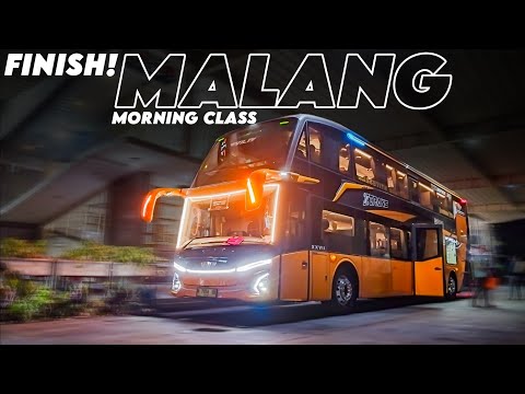 NYUAMAAANN! AKHIRNYA TIBA DI MALANG | Jakarta - Malang Naik Bus 27Trans #2