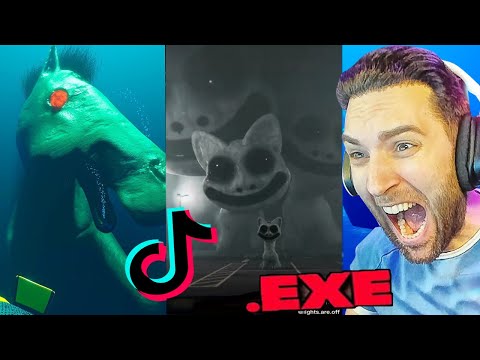 REACCIONANDO a TIKTOK.EXE 😱 TIKTOKS de TERROR Que Te HARÁ Tener Pesadillas !! "Lights Are Off"