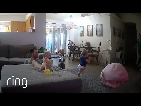 One-Year-Old Rushes to Mom When She Gets Home | RingTV