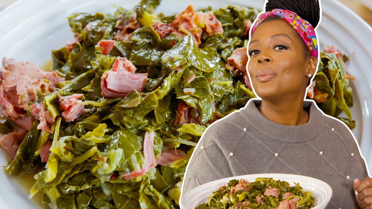 Chef Millie Peartree Makes Her Favorite Low Country Collard Greens - Delish