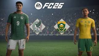 FIFA 26 - Mexico vs África do Sul | Gameplay PS5  [4K 60FPS] Copa do Mundo 2026