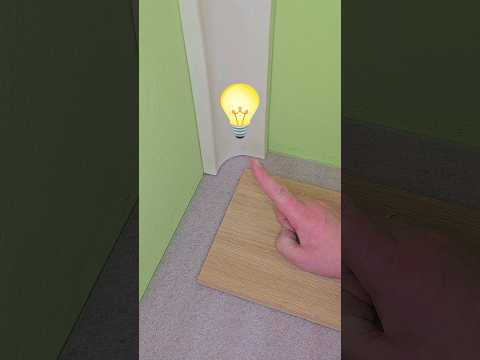 Remember This Woodwork Trick. Cutting Laminate to Size. #shorts