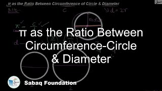 ? as the Ratio Between Circumference-Circle & Diameter