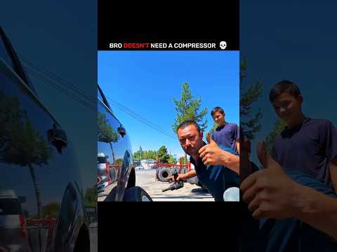 BRO DOESN'T NEED A COMPRESSOR 💀 #phonk #bmw #mechanic #shorts